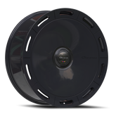 Giovanna AMUR-X 22x10.5 BLANK +15 66.56 REGULAR PROFILE GROOVE LINE GLOSS BLACK