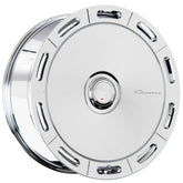 Giovanna AMUR-X 22x10.5 BLANK +15 66.56 REGULAR PROFILE GROOVE LINE CHROME