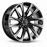 GM REP CD06 24x10 6X139.7 et31 78.1 GLOSS BLACK MILLED