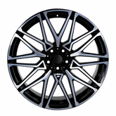 BMW BM 21 20x10.5 5x120 et40 74.1 BLACK MACHINE FACE