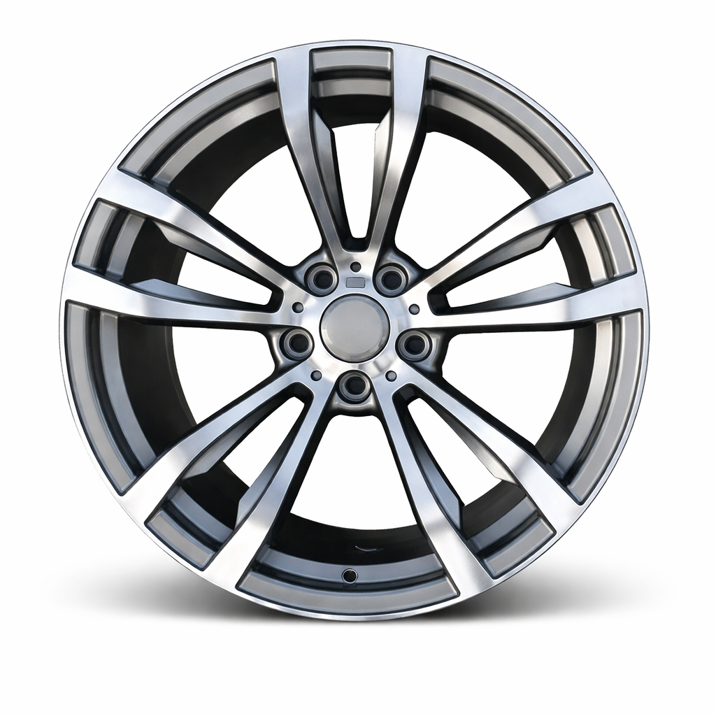 BMW BM 03 20x10 5x120 et40 74.1 GUNMETAL MACHINE FACE