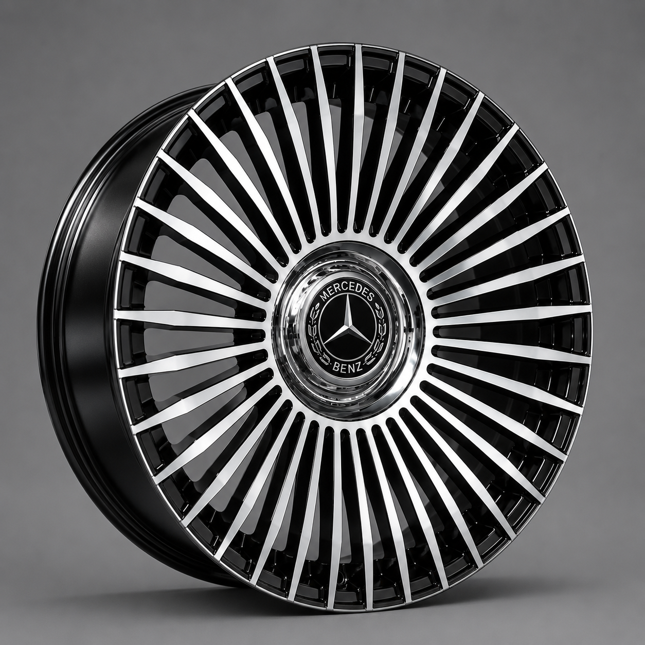 AE330 22x9.5 6x135 87.1 31 Machined Black