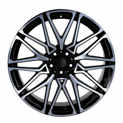BMW BM 21 20x9 5x112 et35 66.5 BLACK MACHINE FACE